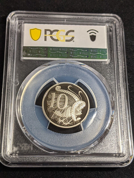 1994 Proof Ten Cent 10c Australia PCGS PR69DCAM FDC UNC #3245