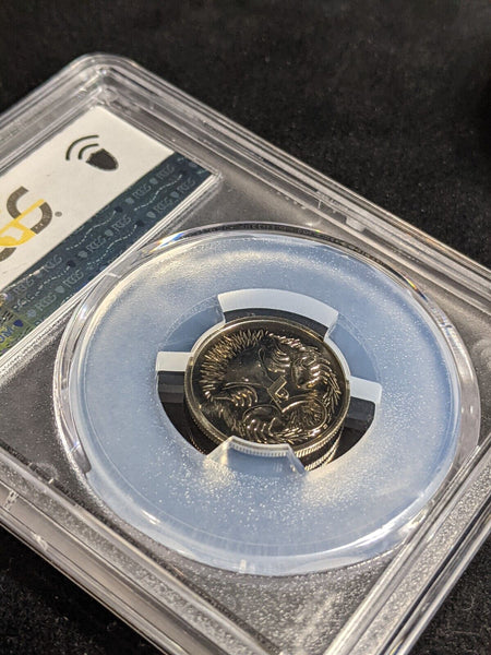 1989 Five Cent 5c Australia PCGS MS67 FDC GEM UNC #3252