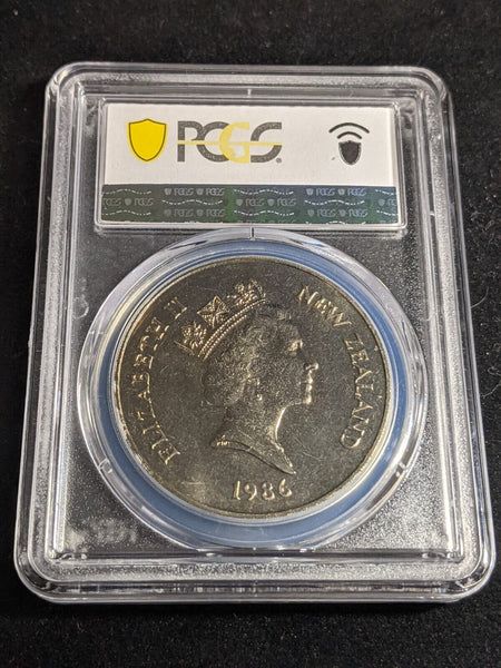 New Zealand 1986 One Dollar $1 Kakapo PCGS MS67 FDC GEM UNC #3265