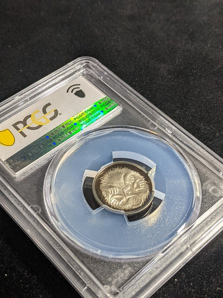 1989 Proof Five Cent 5c Australia PCGS PR69DCAM FDC UNC #3296