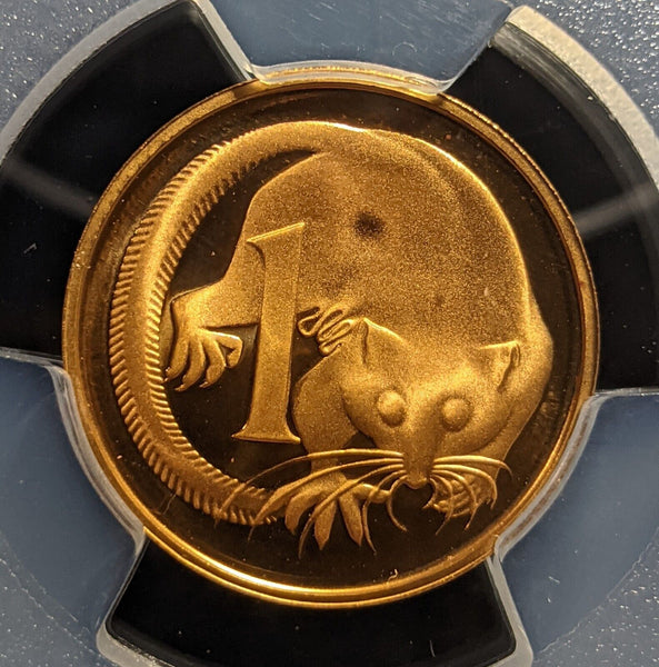 1977 Proof One Cent 1c Australia PCGS PR69DCAM FDC UNC #3299