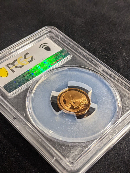 1977 Proof One Cent 1c Australia PCGS PR69DCAM FDC UNC #3299