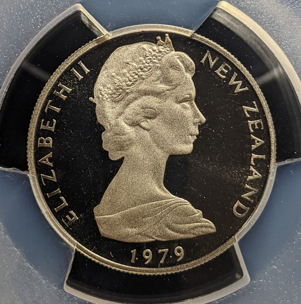 New Zealand 1979 Proof Ten Cent 10c PCGS PR69DCAM FDC UNC #3305