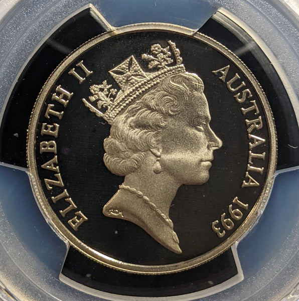 1993 Proof Twenty Cent 20c Australia PCGS PR69DCAM FDC UNC #3306