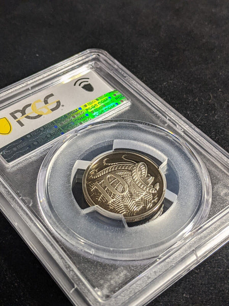 1981 Proof Ten Cent 10c Australia PCGS PR69DCAM FDC UNC #3304