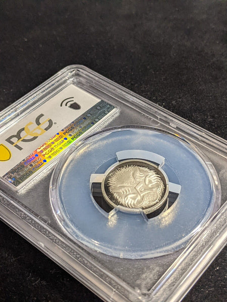 1991 Proof Silver Five Cent 5c Australia PCGS PR69DCAM FDC UNC #3318