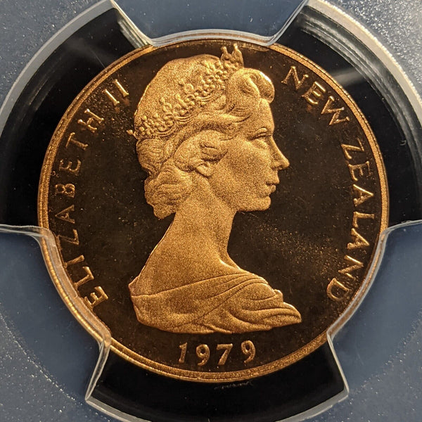 New Zealand 1979 Proof Two Cent 2c PCGS PR69DCAM FDC UNC #3321