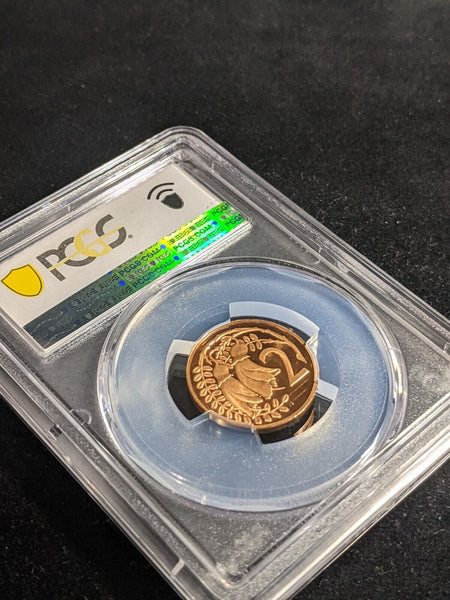 New Zealand 1979 Proof Two Cent 2c PCGS PR69DCAM FDC UNC #3321