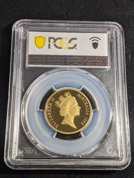 1992 Proof One Dollar $1 Olympics Australia PCGS PR69DCAM FDC UNC #3316