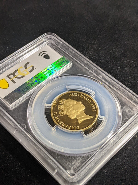 1992 Proof One Dollar $1 Olympics Australia PCGS PR69DCAM FDC UNC #3316