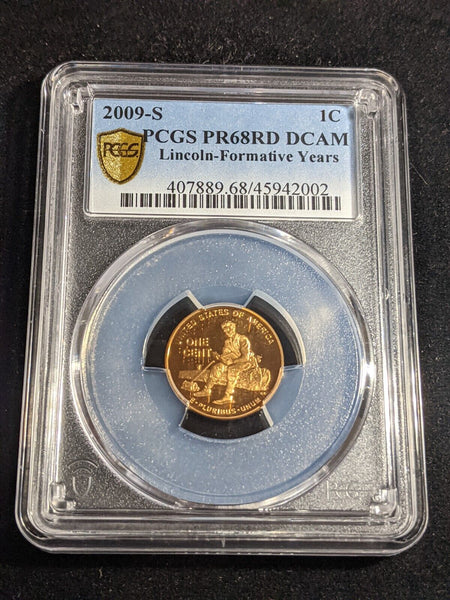 USA 2009 S Proof One Cent 1c Lincoln PCGS PR68DCAM#3336 for yeng_38 only