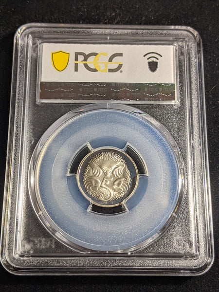1981 Proof Five Cent 5c Australia PCGS PR69DCAM FDC UNC #3337