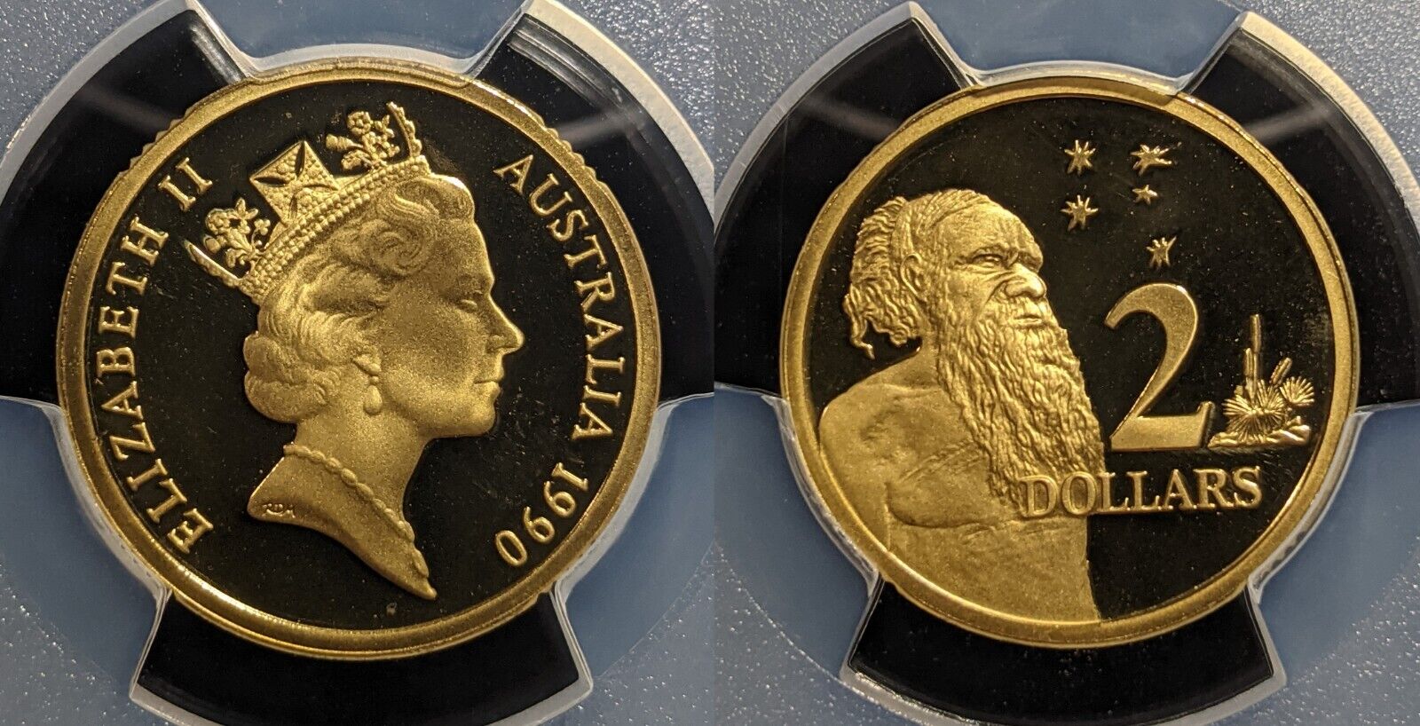 1990 Proof Two Dollar $2 Australia PCGS PR69DCAM FDC UNC #3343