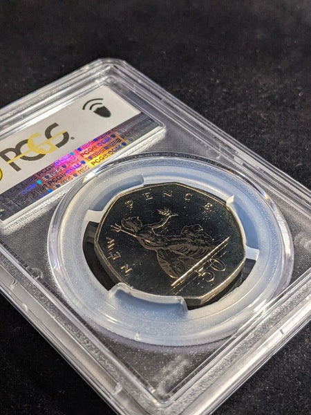 Great Britain 1972 Proof Fifty Pence 50p New Pence S-H1 PCGS PR68 FDC UNC #3367
