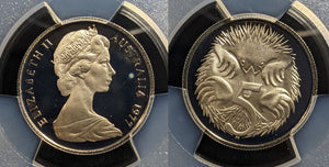 1977 Proof Five Cent 5c Australia PCGS PR69DCAM FDC UNC #3370