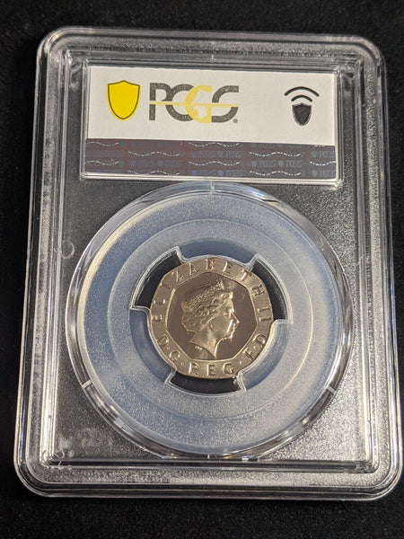 Great Britain 2005 Proof Twenty Pence 20p S-G3 PCGS PR69DCAM FDC UNC #3414