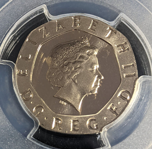 Great Britain 2005 Proof Twenty Pence 20p S-G3 PCGS PR69DCAM FDC UNC #3414