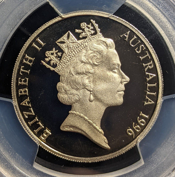 1996 Proof Twenty Cent 20c Australia PCGS PR69DCAM FDC UNC #3435