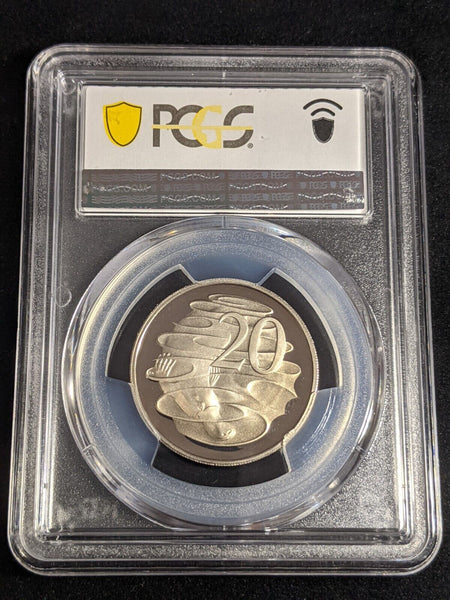 1996 Proof Twenty Cent 20c Australia PCGS PR69DCAM FDC UNC #3435