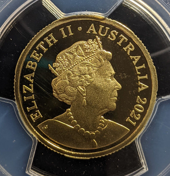2021 Proof One Dollar $1 GACH Ironbark -I Australia PCGS PR69DCAM FDC UNC #3460