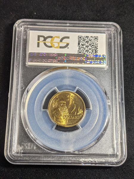 1992 Two Dollar $2 Australia PCGS MS67 FDC GEM UNC #3462
