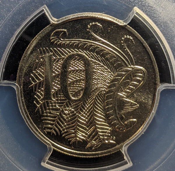1997 Ten Cent 10c Australia PCGS MS67 FDC GEM UNC #3461