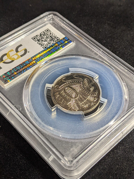 1997 Ten Cent 10c Australia PCGS MS67 FDC GEM UNC #3461