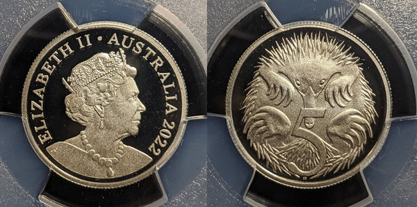 2022 Proof Five Cent 5c Australia PCGS PR70DCAM FDC UNC #3465