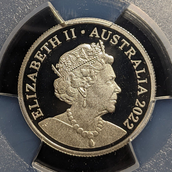 2022 Proof Five Cent 5c Australia PCGS PR70DCAM FDC UNC #3465