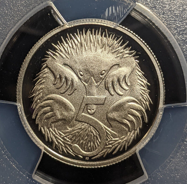 2022 Proof Five Cent 5c Australia PCGS PR70DCAM FDC UNC #3465