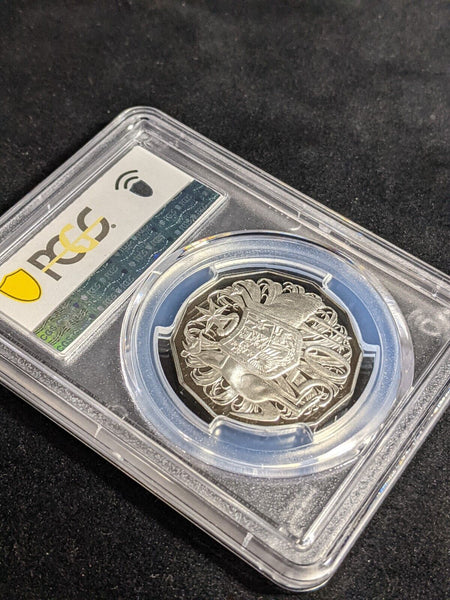 2022 Proof Fifty Cent 50c Australia PCGS PR70DCAM FDC UNC #3466