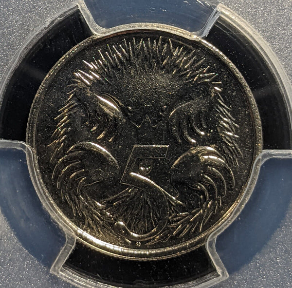 2008 Five Cent 5c Australia PCGS MS66 GEM UNC #3484