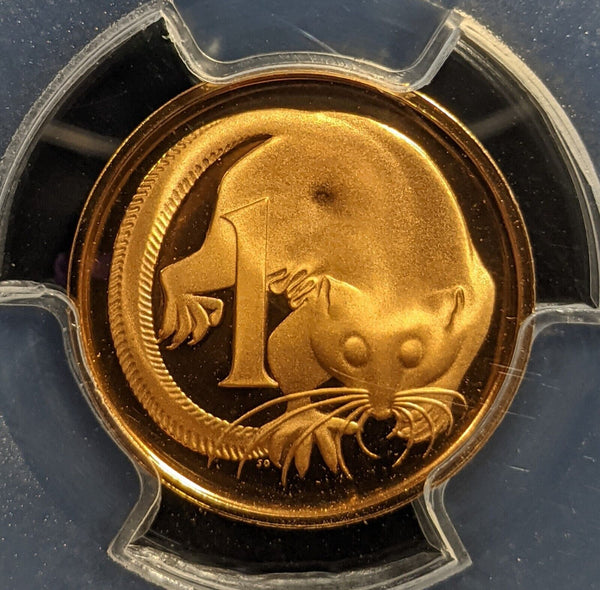 1971 Proof One Cent 1c Australia PCGS PR69DCAM FDC UNC #3501