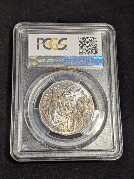 1971 Fifty Cent 50c Australia PCGS MS64 GEM UNC #3518