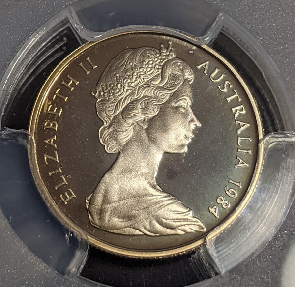 1984 Proof Five Cent 5c Australia PCGS PR68DCAM FDC UNC #3519