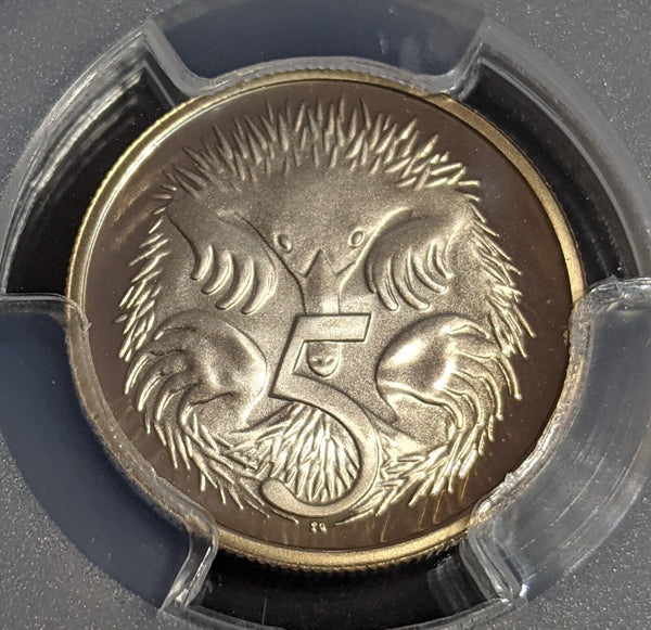 1984 Proof Five Cent 5c Australia PCGS PR68DCAM FDC UNC #3519