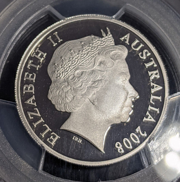 2008 Proof Twenty Cent 20c Planet Earth Australia PCGS PR70DCAM FDC UNC #3522