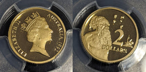 1992 Proof Two Dollar $2 Australia PCGS PR69DCAM FDC UNC #3523