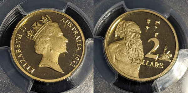 1992 Proof Two Dollar $2 Australia PCGS PR69DCAM FDC UNC #3523