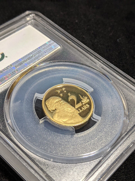 1992 Proof Two Dollar $2 Australia PCGS PR69DCAM FDC UNC #3523