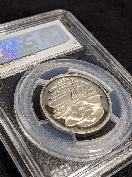 1990 Proof Twenty Cent 20c Australia PCGS PR69DCAM FDC UNC #3531