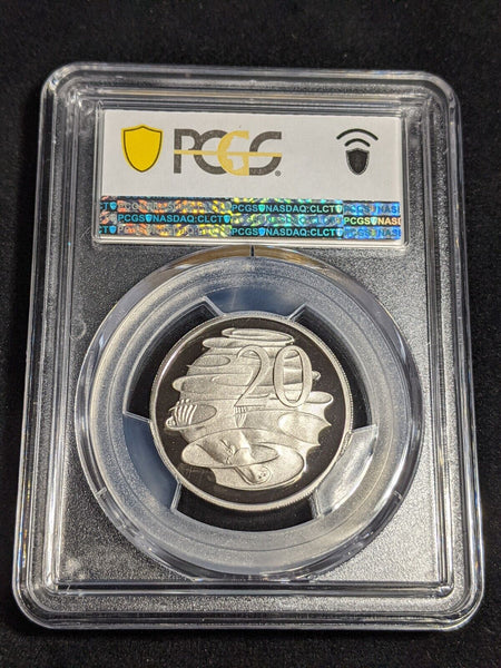 2022 Proof Twenty Cent 20c Australia PCGS PR70DCAM FDC UNC #3538