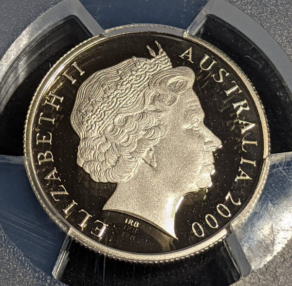 2000 Proof Five Cent 5c Australia PCGS PR69DCAM FDC UNC #3544