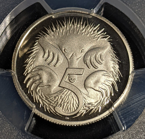 2000 Proof Five Cent 5c Australia PCGS PR69DCAM FDC UNC #3544