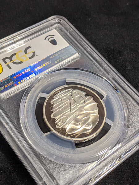 1986 Proof Twenty Cent 20c Australia PCGS PR69DCAM FDC UNC #3547