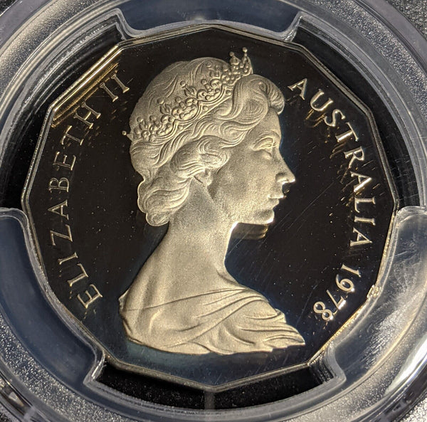 1978 Proof Fifty Cent 50c Australia PCGS PR69DCAM FDC UNC #3551