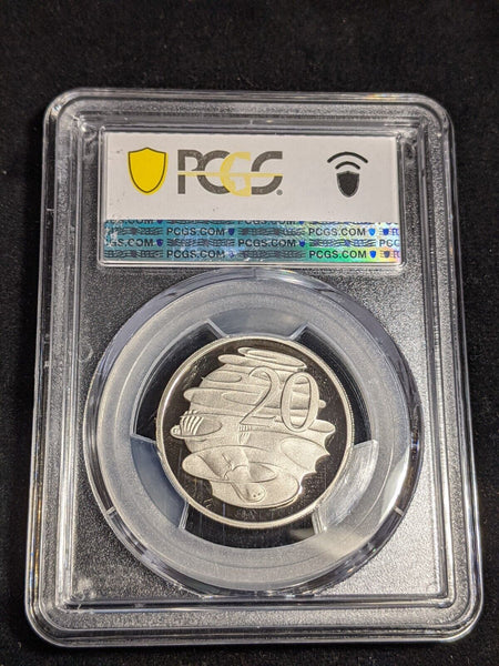 2017 Proof Twenty Cent 20c Australia PCGS PR70DCAM FDC UNC #3555