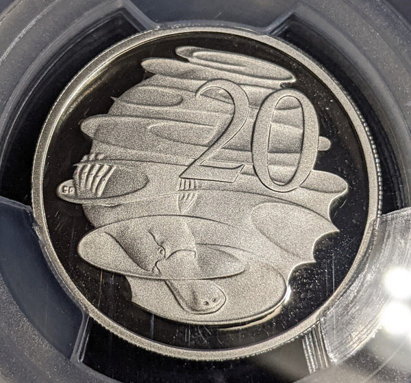 2017 Proof Twenty Cent 20c Australia PCGS PR70DCAM FDC UNC #3555