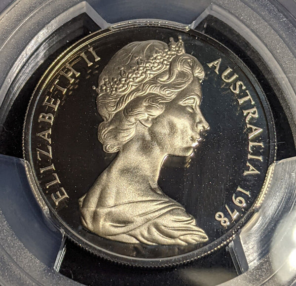 1978 Proof Twenty Cent 20c Australia PCGS PR69DCAM FDC UNC #3552
