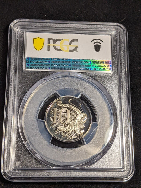 1978 Proof Ten Cent 10c Australia PCGS PR69DCAM FDC UNC #3553